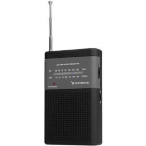 Radio Portátil Sunstech RPS42BLISBK/ Preta