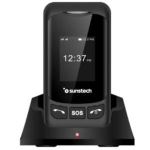 Telemóvel Telemóvel Sunstech CELT26 para Personas Mayores/ Preto