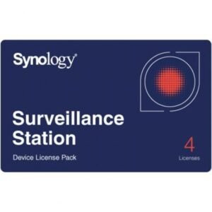Licencia Física Synology Surveillance Device License Pack/ 4 Dispositivos
