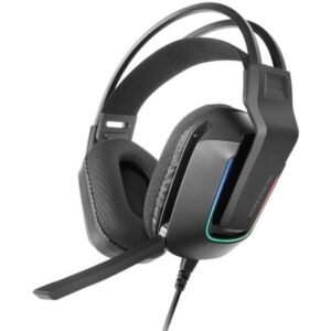 Auscultadores Gaming con Microfone Mars Gaming MH-Strike/ Jack 3.5/ USB/ Pretos