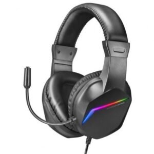 Auscultadores Gaming con Microfone Mars Gaming MH122/ Jack 3.5/ Pretos