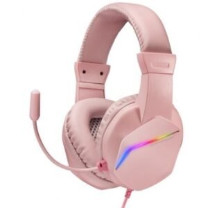Auscultadores Gaming con Microfone Mars Gaming MH122/ Jack 3.5/ Rosas