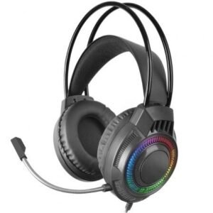 Auscultadores Gaming con Microfone Mars Gaming MH124/ Jack 3.5/ Pretos