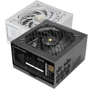 Fuente de Alimentación Mars Gaming MPB650PSIM/ 650W/ Ventoinha 12cm/ 80 Plus Gold