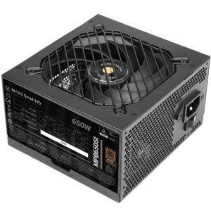 Fuente de Alimentación Mars Gaming MPB650SIM/ 650W/ Ventoinha 12cm/ 80 Plus Bronze