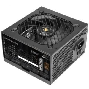 Fuente de Alimentación Mars Gaming MPB750SIM/ 750W/ Ventoinha 12cm/ 80 Plus Bronze