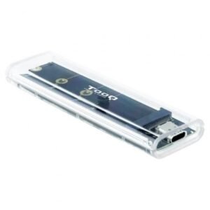 Caixa Externa para Disco SSD M.2 NVMe TooQ TQE-2200/ USB 3.1 Gen2/ Sin tornillos