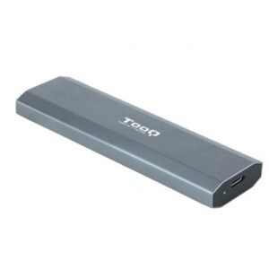 Caixa Externa para Disco SSD M.2 NVMe TooQ TQE-2223G/ USB 3.2/ Sin tornillos