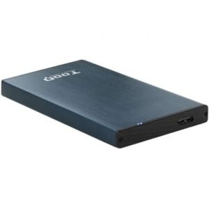 Caixa Externa para Disco Duro de 2.5" TooQ TQE-2527PB/ USB 3.1