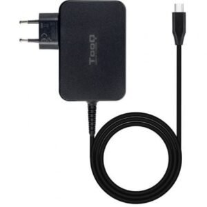 Carregador de Portátil GaN TooQ TQLC-USBCGAN100PD USB Tipo-C/ 100W/ Automático/ Voltaje 5-20V