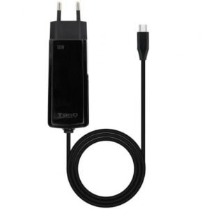 Carregador de Portátil GaN TooQ TQLC-USBCGAN65PD-C USB Tipo-C/ 65W/ Automático/ Voltaje 5-20V