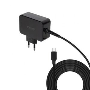 Carregador de Portátil GaN TooQ TQLC-USBCGAN65PD USB Tipo-C/ 65W/ Automático/ Voltaje 5-20V
