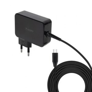 Carregador de Portátil GaN TooQ TQLC-USBCGAN90PD/ 1xUSB Tipo-C/ 90W/ Automático/ Voltaje 5-20V