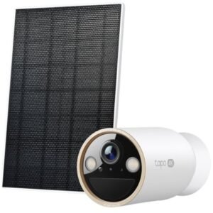 Câmara de Videovigilancia TP-Link Tapo C460 KIT/ Visión Nocturna/ Control desde APP/ Incluye Panel Solar