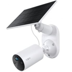 Câmara de Videovigilancia TP-Link Tapo TC82 Kit/ Visión Nocturna/ Control desde APP/ Incluye Panel Solar