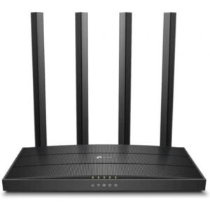 Router Sem fios TP-Link Archer C6 1200Mbps/ 2.4GHz 5GHz/ 4 Antenas/ WiFi 802.11ac/n/a - b/g/n