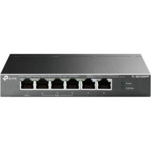 Switch TP-Link TL-SG1006PP 6 Puertos/ RJ-45 10/100/1000/ PoE++