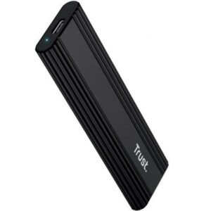 Caixa Externa para Disco SSD M.2 Trust 25806/ USB 3.2 Gen2/ Sin tornillos