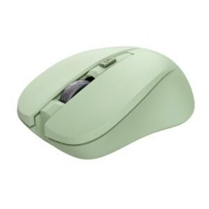 Rato Sem fios Trust Mydo Silent Wireless/ Hasta 1800 DPI/ Verde