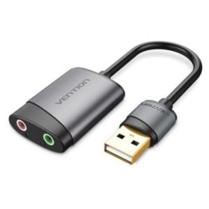 Placa de Sonido Vention CDKHB/ USB Macho - 2xJack 3.5 Hembra