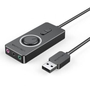 Placa de Sonido Vention CDRBB/ USB Macho - 3x Jack 3.5 Hembra