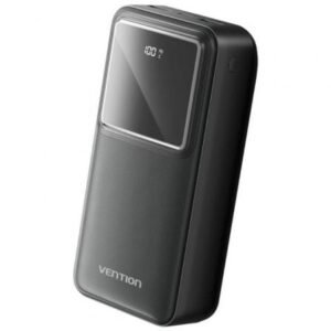 Powerbank 30000mAh Vention FHMB0/ 22.5W/ Preta