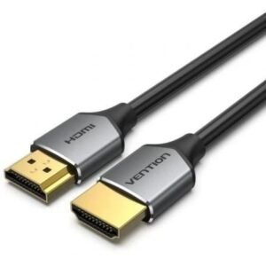 Cabo HDMI 2.0 4K Vention ALEHF/ HDMI Macho - HDMI Macho/ 1m/ Cinzento