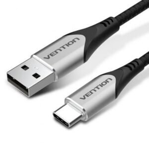 Cabo USB 2.0 Tipo-C Vention CODHD/ USB Tipo-C Macho - USB Macho/ 480Mbps/ 50cm/ Cinzento