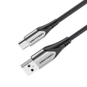 Cabo USB 2.0 Tipo-C Vention CODHG/ USB Macho - USB Tipo-C Macho/ 480Mbps/ 1.5m/ Cinzento