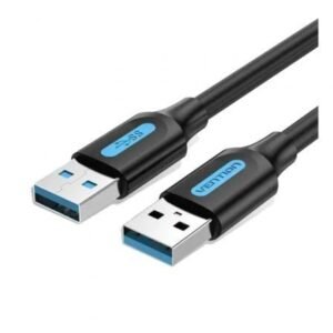 Cabo USB 3.0 Vention CONBI/ USB Macho - USB Macho/ 5Gbps/ 3m/ Preto