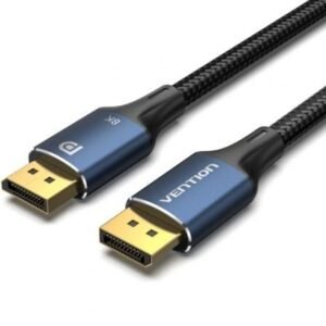 Cabo DisplayPort 1.4 8K Vention HCELF/ DisplayPort Macho - DisplayPort 8K Macho/ 1m/ Azul