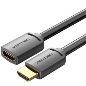 Cabo Alargador HDMI 4K Vention AHCBG/ HDMI Macho - HDMI Hembra/ 1.5m/ Preto