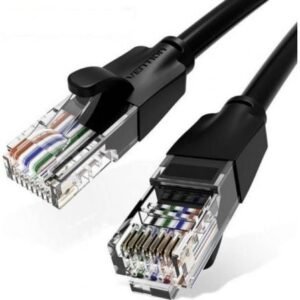 Cabo de Red RJ45 UTP Vention IBEBK Cat.6/ 8m/ Preto
