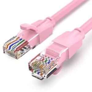 Cabo de Red RJ45 UTP Vention IBEPF Cat.6/ 1m/ Rosa