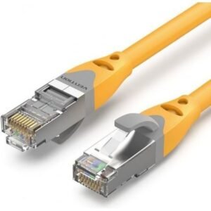 Cabo de Red RJ45 SFTP Vention IBHYJ Cat.6A/ 5m/ Amarelo