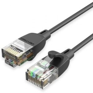 Cabo de Red RJ45 UTP Vention IBIBD Cat.6A/ 50cm/ Preto