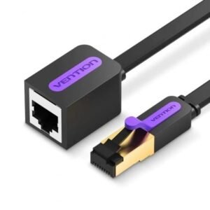 Cabo Alargador de Red RJ45 UTP Vention ICBBI Cat.7/ 3m/ Preto