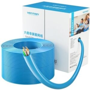 Bobina de Cabo RJ45 UTP Vention IHBL305 Cat.6/ 305m/ Azul