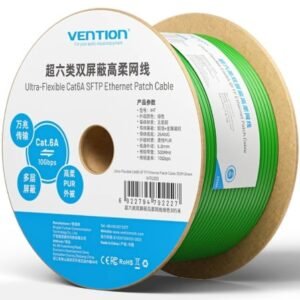 Bobina de Cabo RJ45 SFTP Vention IHTG305 Cat.6A/ 305m/ Verde