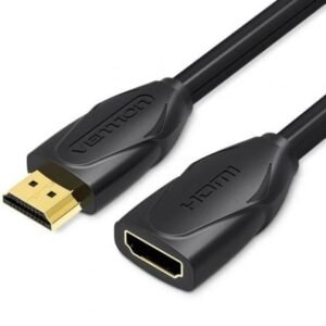 Cabo Alargador HDMI Vention VAA-B06-B300/ HDMI Macho - HDMI Hembra/ 3m/ Preto