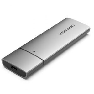 Caixa Externa para Disco SSD M.2 NVMe Vention USB Tipo-C KPGH0/ USB 3.1/ Sin tornillos