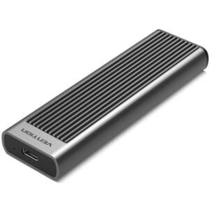 Caixa Externa para Disco SSD M.2 NVMe Vention KPKH0/ USB Tipo-C 3.1/ Sin tornillos
