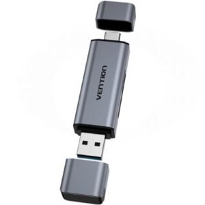 Lector de Placas Externo Vention CLLH0/ USB 3.0/ USB Tipo-C