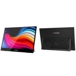Monitor Portátil Táctil Verbatim Touch Light 14"/ Full HD/ Multimedia/ Preto