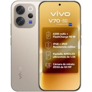 Smartphone Vivo V70 8GB/ 512GB/ 6.59"/ 5G/ Cinzento