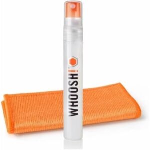 Kit Limpiador de Ecrãs de Bolsillo Whoosh Kit Pocket WSH001/ Spray 8ml + Paño Microfibra