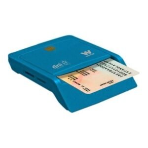 Lector de DNI y Placas Woxter Combo PE26-146/ Azul/ USB 2.0/ Azul