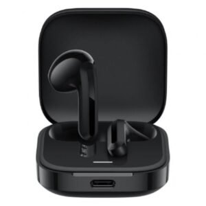 Auscultadores Bluetooth Xiaomi Redmi Buds 6 Active con estuche de carga/ Autonomía 6h/ Pretos