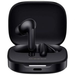Auscultadores Bluetooth Xiaomi Redmi Buds 6 con estuche de carga/ Autonomía 10h/ Pretos
