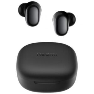 Auscultadores Bluetooth Xiaomi Redmi Buds 6 Play con estuche de carga/ Autonomía 7h/ Pretos